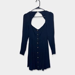 REFORMATION Indira Mini Dress Size 4 Black Color GUC